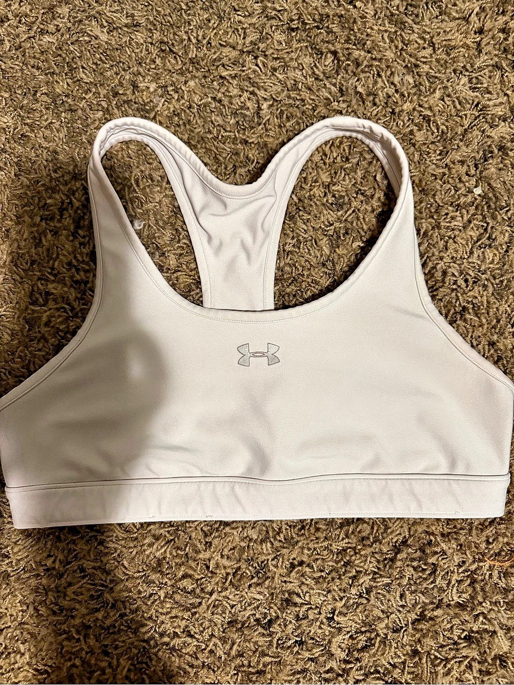 Under Armour Women's Sports Bra in White